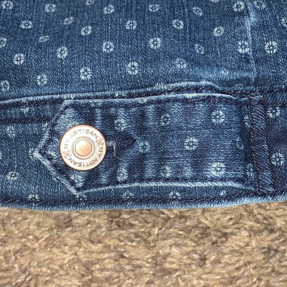 Patterned jean jacket - Picture 6 of 6